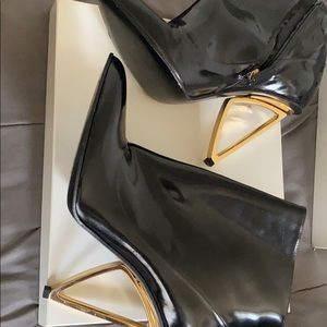Jason Wu Bootie Gold Iron Heel